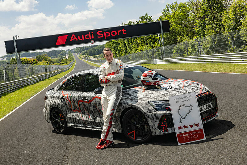 Back on track: Rundenrekord für Audi Sport im Kompaktsegment
