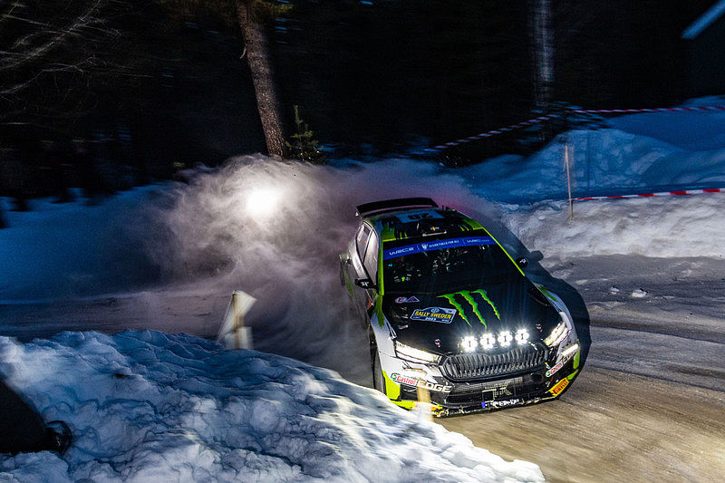 Rally Schweden: Oliver Solberg startet im Škoda Fabia RS Rally2 seine WRC2-Titeljagd